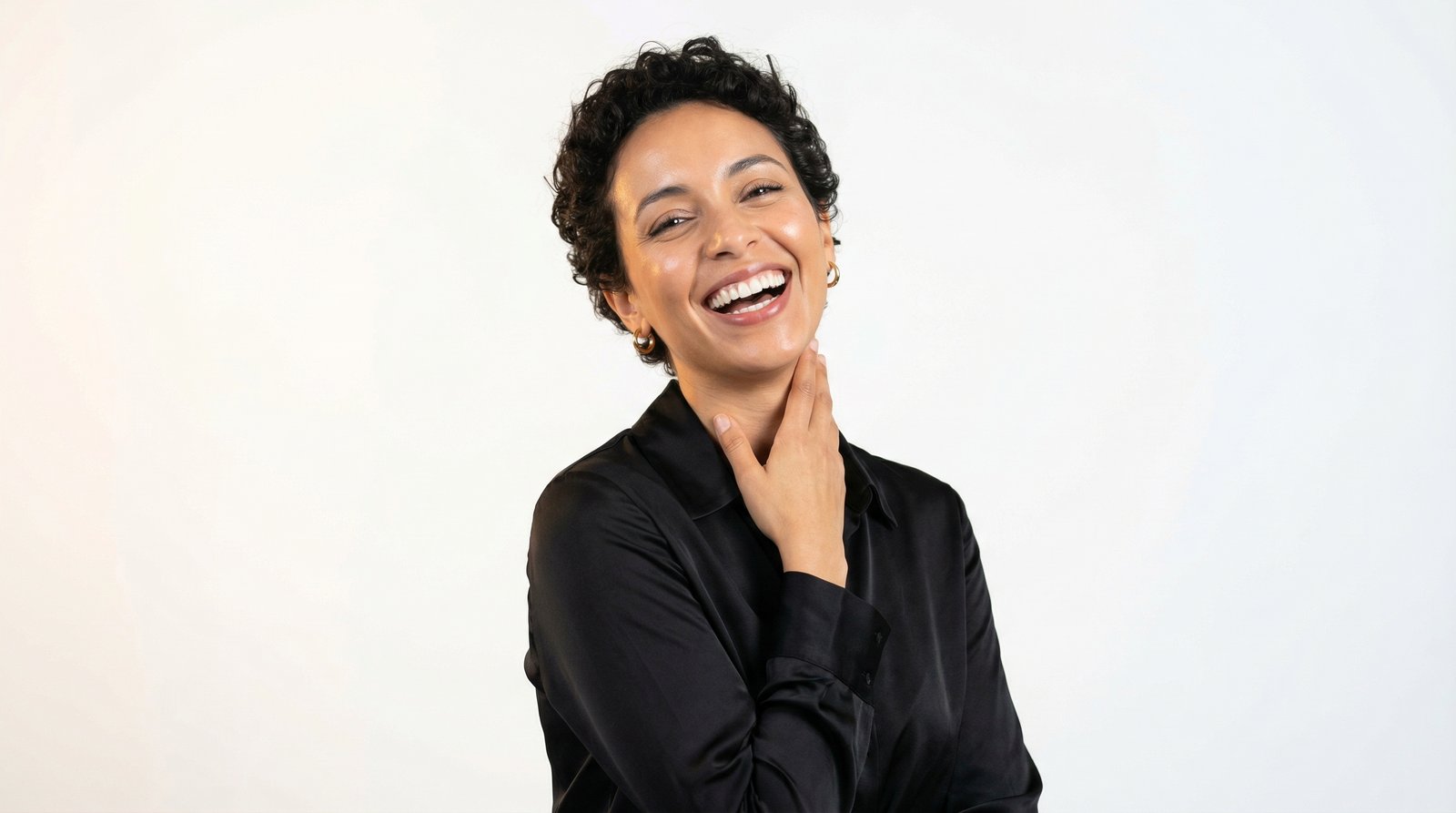 Patiente souriante au Cabinet dentaire Dr. Bennani Doubli Samia, Marrakech